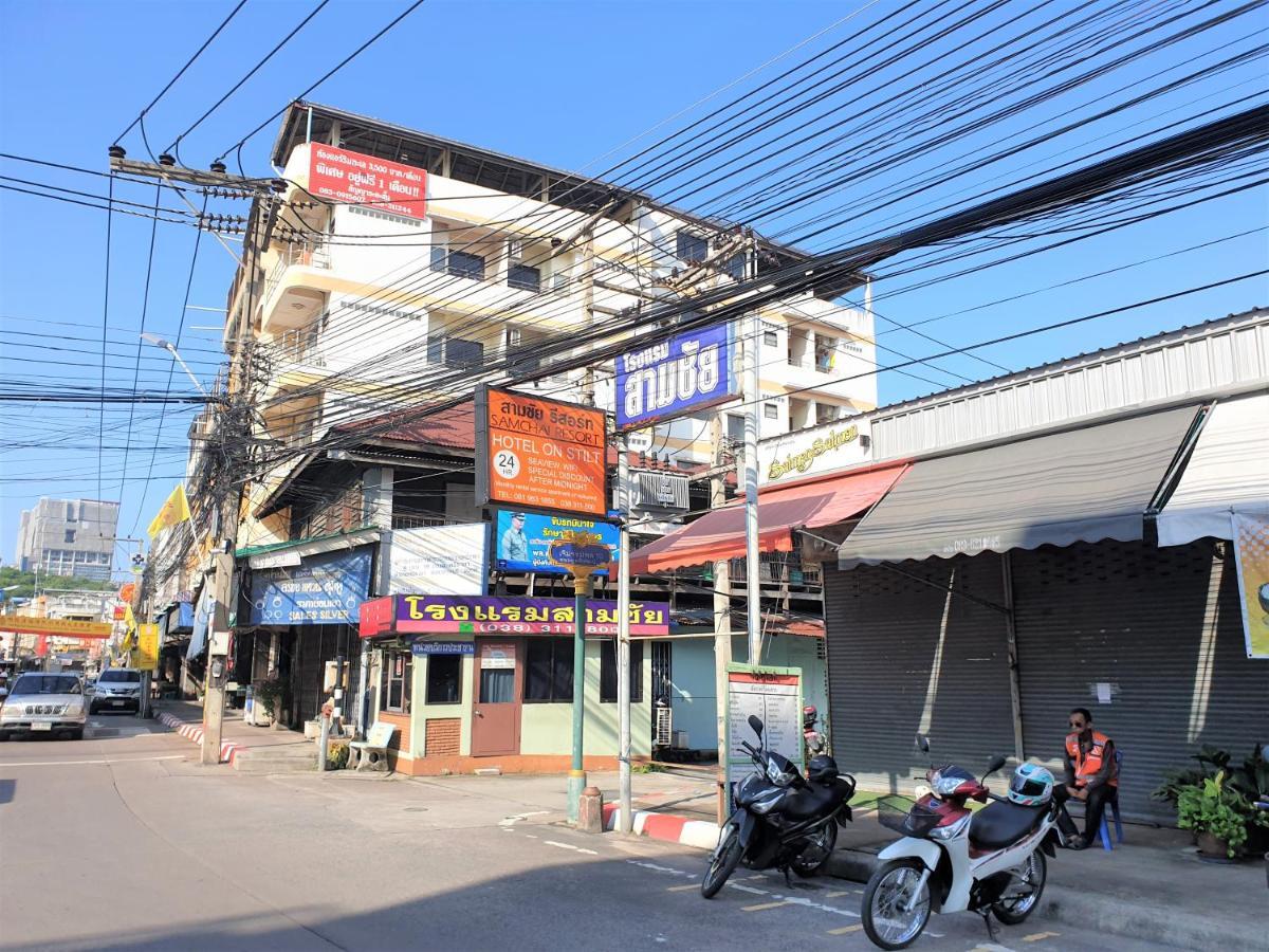 Samchai Hotel Si Racha Bagian luar foto